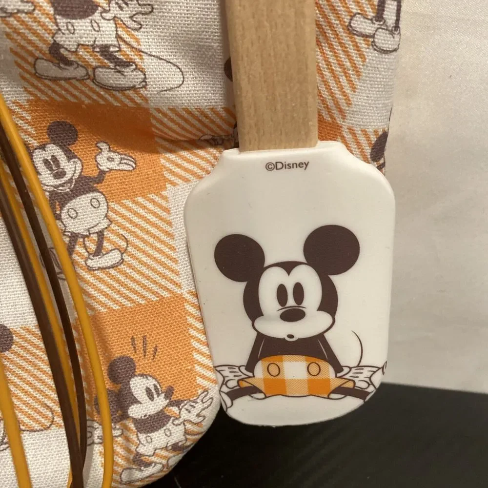 Disney Mickey Mouse FALL Kitchen Set‎ Oven Mitt, Spatula & Whisk 3 Piece Set